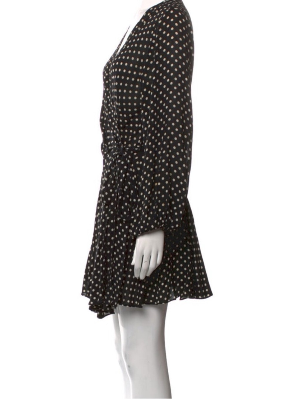 Zimmermann Black and White Long Sleeve Dress - Picture 3 of 4
